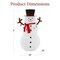 Best Choice Products Lighted Pop-Up Snowman, Outdoor Christmas Holiday Decoration w/ LED Lights, Hat, Scarf